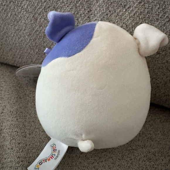Nwt 5" Galina The Cream and Periwinkle Bulldog Squishmallow Easter - Picture 5 of 6